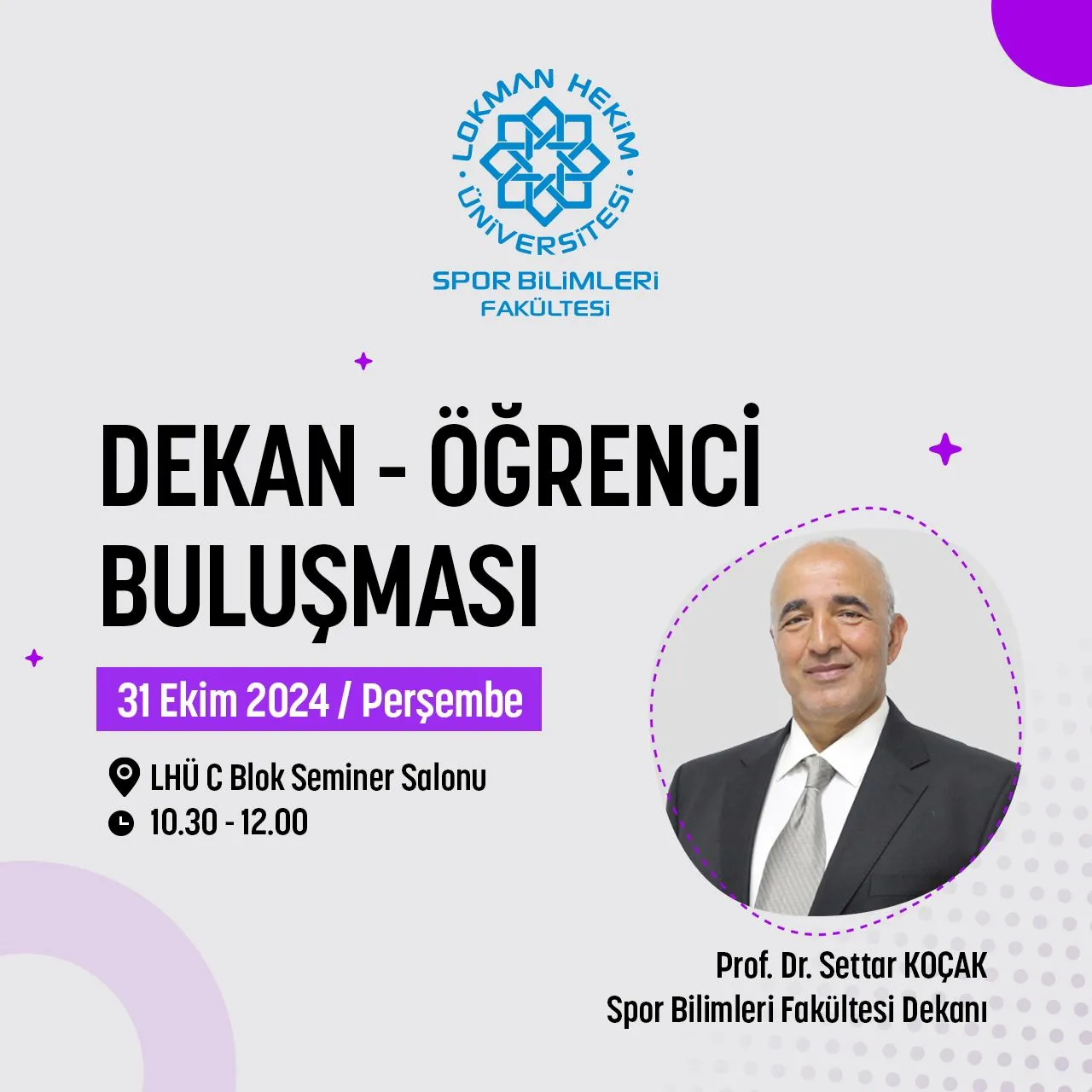 Dekan-Öğrenci Buluşması