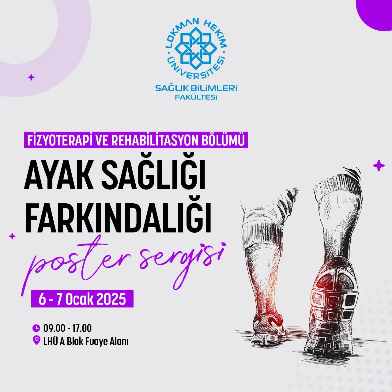 Ayak Sağlığı Farkındalığı Poster Sergisi